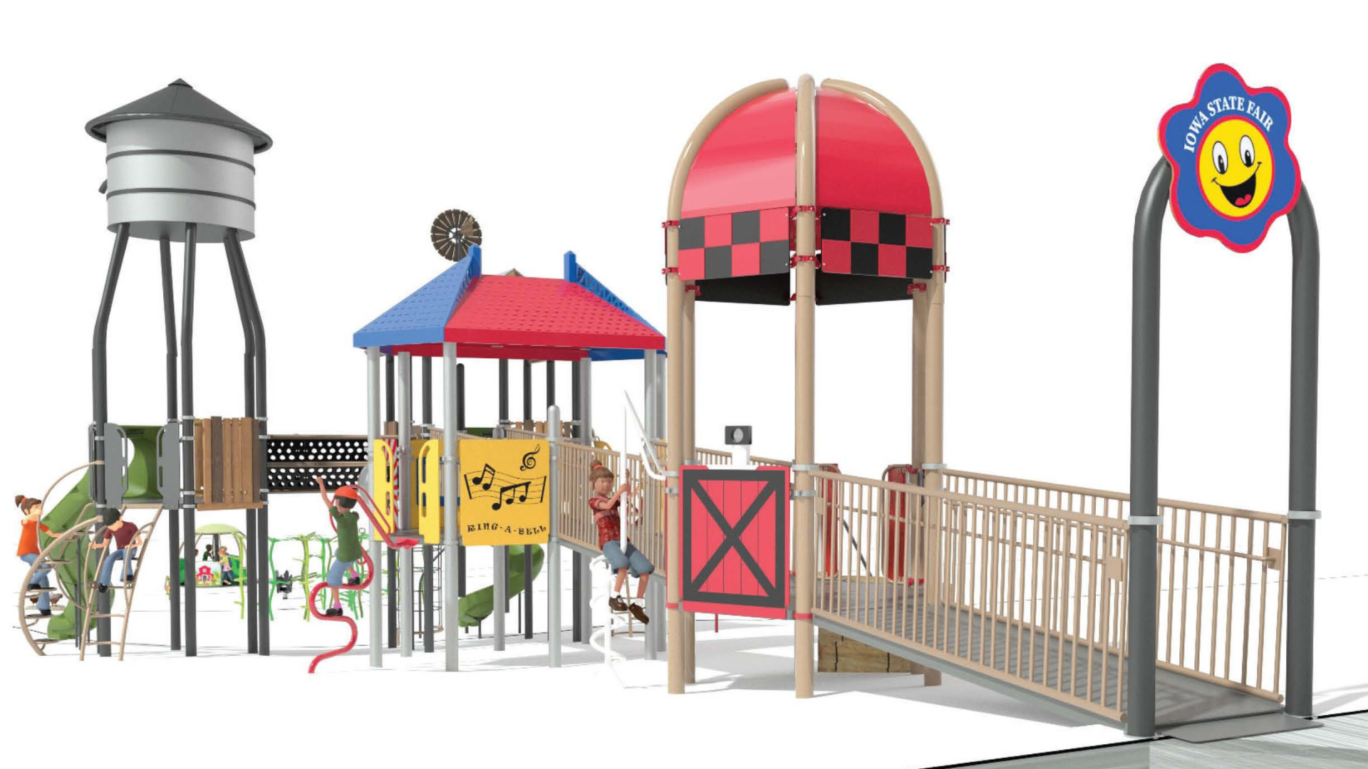 Iowa State Fair Inclusive Playground Concept Design